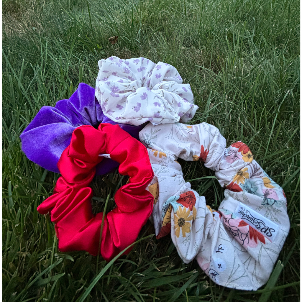 Autumn Bloom Scrunchie