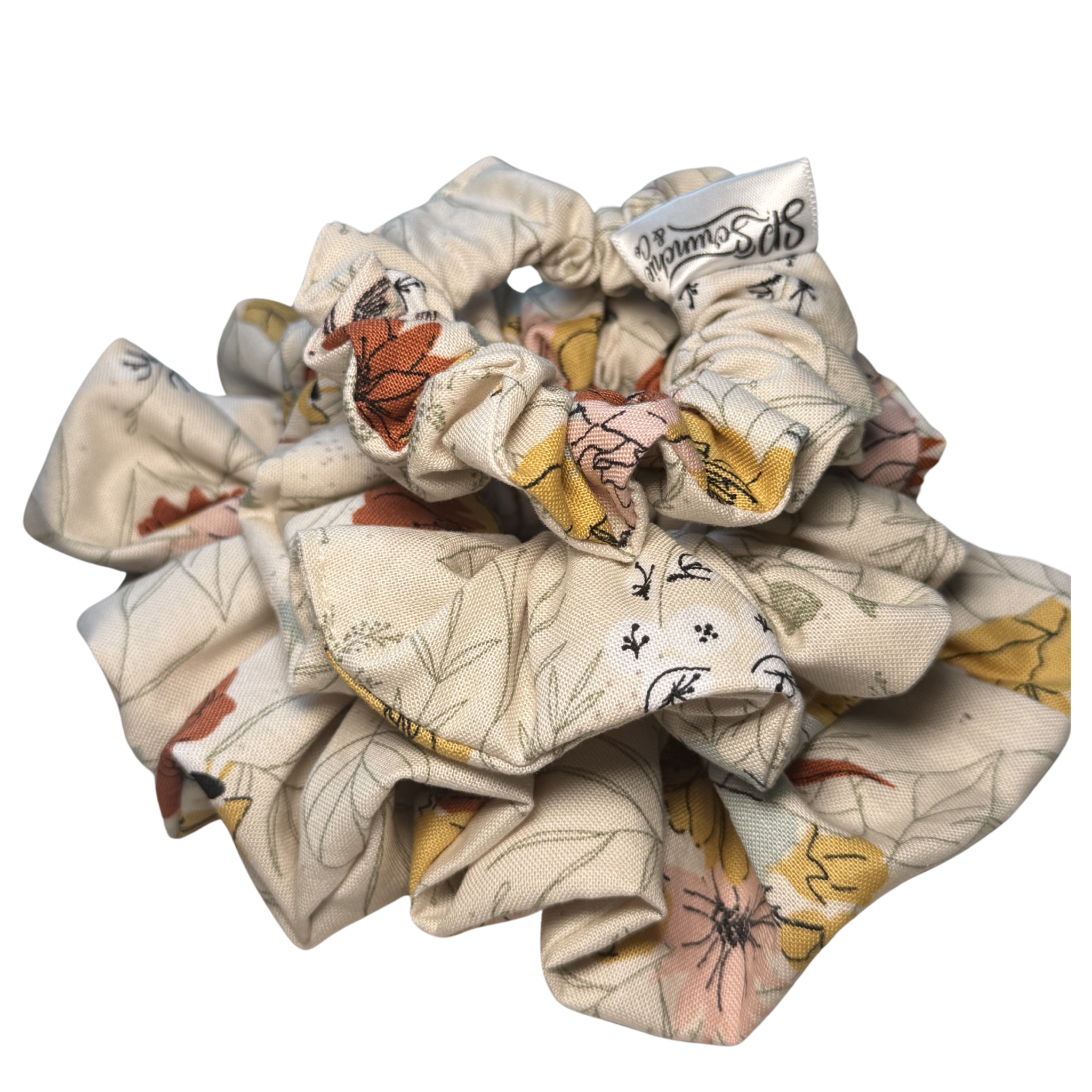 Autumn Bloom Scrunchie