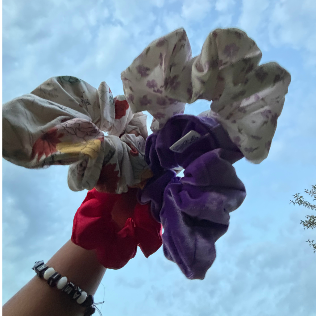 Autumn Bloom Scrunchie