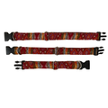 Red Burmese Chin Textile Collar